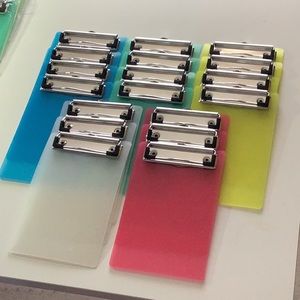 Lot of 18 Memo Size Clipboards
